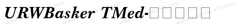 URWBasker TMed字体转换
